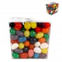 Promotional Jelly Beans - Assorted Colour Mini Jelly Beans in Clear Mini Noodle Box