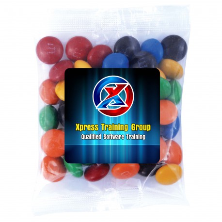 Promotional Chocolates - M&Ms in 50 Gram Cello Bag