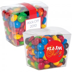 Promotional Chocolates - M&Ms in Clear Mini Noodle Box