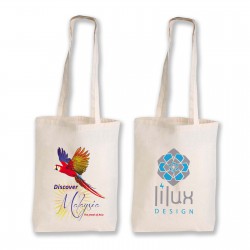 Cotton & Calico Tote Bags - Calico Long Handle Bag