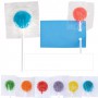 Promotional Lollies - Assorted Colour Lollipops