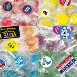 Promotional Lollies - Corporate Colour Lollipops
