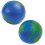 Stress Balls - 2 Colour World Globe Stress Reliever