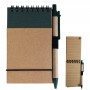 Promotional Journals & Noteboooks - Tradie Cardboard Notebook with Pen