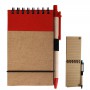 Promotional Journals & Noteboooks - Tradie Cardboard Notebook with Pen