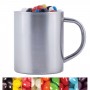 Promotional Chocolates - Assorted Colour Mini Jelly Beans in Java Mug