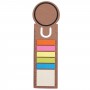 Printed Post It Notes - Circle Bookmark / Noteflag Ruler