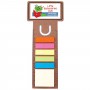 Printed Post It Notes - Business Card Bookmark / Noteflag Ruler