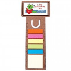 Printed Post It Notes - Business Card Bookmark / Noteflag Ruler