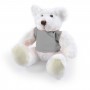 Frosty Plush Teddy Bear