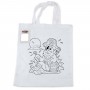 Tote & Calico Bags - Colouring Short Handle Cotton Bag & Crayons