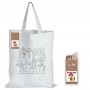 Tote & Calico Bags - Colouring Short Handle Cotton Bag & Pencils