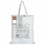 Tote & Calico Bags - Colouring Short Handle Cotton Bag & Pencils