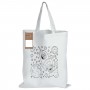 Tote & Calico Bags - Colouring Short Handle Cotton Bag & Pencils