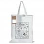Tote & Calico Bags - Colouring Short Handle Cotton Bag & Pencils