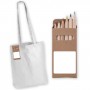 Tote & Calico Bags - Colouring Long Handle Cotton Bag & Pencils