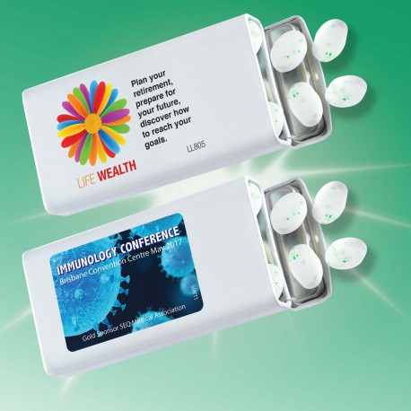 Branded Mints - Spearmints in Flip Top Tin 25g