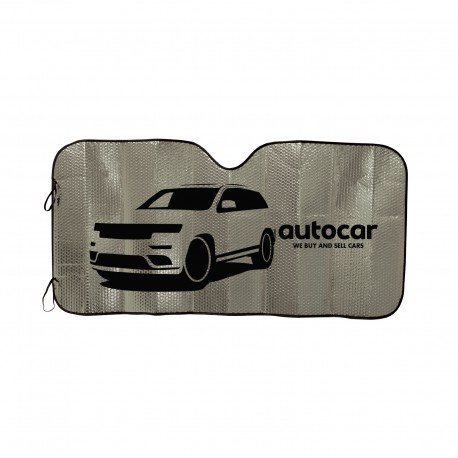 Motor Products - Concertina Metallic Car Sun Shade