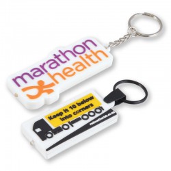 Printed Keyrings - Soho Keytag Torch