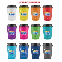 Reusable Coffee Cups - Aroma Coffee Cup / Handle Lid 350ml