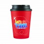 Reusable Coffee Cups - Aroma Coffee Cup / Handle Lid 350ml