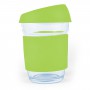 Reusable Coffee Cups - Glass - Vienna Coffee Cup / Silicone Lid 320ml