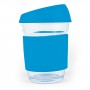 Reusable Coffee Cups - Glass - Vienna Coffee Cup / Silicone Lid 320ml