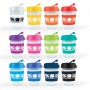 Reusable Coffee Cups - Glass - Vienna Coffee Cup / Flip Lid 320ml