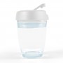 Reusable Coffee Cups - Glass - Vienna Coffee Cup / Flip Lid 320ml