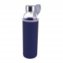 Drink Bottles - Glass - 550ml Capri Glass Bottle / Neoprene Sleeve