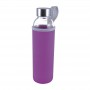 Drink Bottles - Glass - 550ml Capri Glass Bottle / Neoprene Sleeve