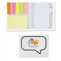 Printed Post It Notes - Speech Bubble Sticky Notes