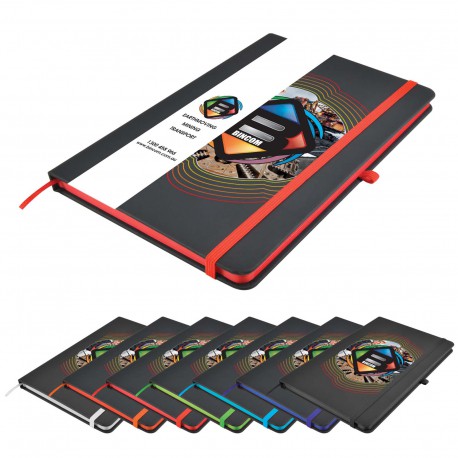 Promotional Journals & Noteboooks - Venture Supreme A5 Notebook
