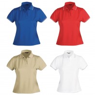 Ladies Promotional Polo Shirts - Ladies' Light Weight Cool Dry Polo