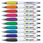 Plastic Promotional Pens - Viva Pen Plastic - White Barrel