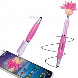 Stylus Pens - Mop Top Awareness Ribbon Pen / Stylus