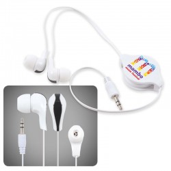 Wired & Bluetooth Headphones - Zen Retractable Earbuds / Headphones