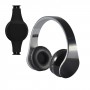 Wired & Bluetooth Headphones - Hyper Bluetooth Headphones in EVA Zipper Case