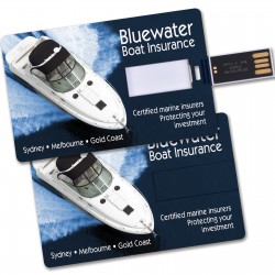 Wired & Bluetooth Headphones - Credit Card Flash Drive