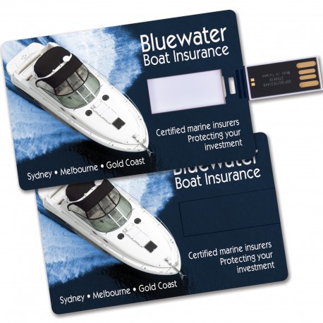 Wired & Bluetooth Headphones - Credit Card Flash Drive