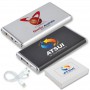 Custom Printed Lanyards - 4,000mah Vega Power Bank