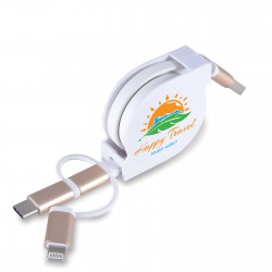 USB Hubs & Cables - Fury 3 in 1 Cable