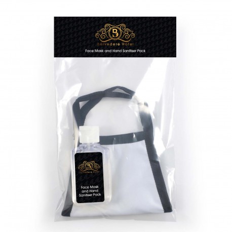 Face Masks - Shield Face Mask / Hand Sanitiser Pack