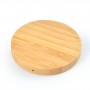 Phone & Tablet Chargers - Arc Round Bamboo Wireless Charger