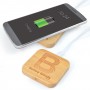 Phone & Tablet Chargers - Arc Square Bamboo Wireless Charger
