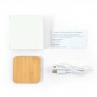 Phone & Tablet Chargers - Arc Square Bamboo Wireless Charger