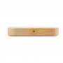 Phone & Tablet Chargers - Arc Square Bamboo Wireless Charger