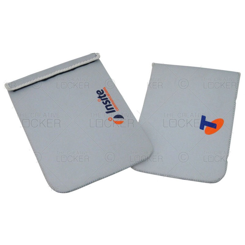Ipad Tablet Sleeve with Velcro Flap | Corporate Branded & Printed ...