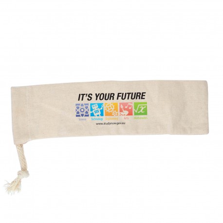 Duffle Bags & Sacks - Calico Drawstring Pouch