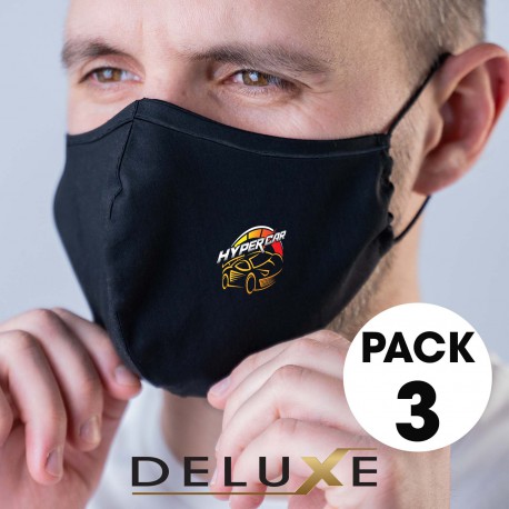 Face Masks - 3 Pack - Deluxe Face Masks